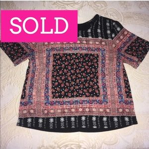 Blouse with cool design